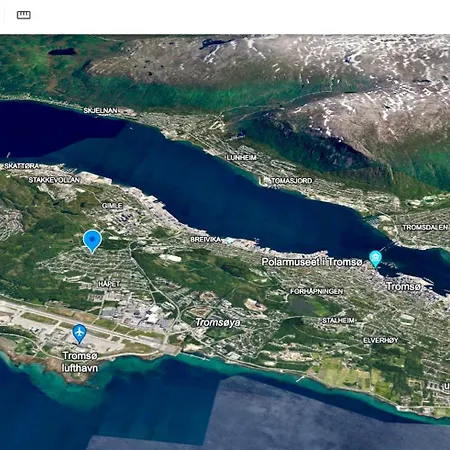 Cozy 2-bed On The Of Tromso! 公寓